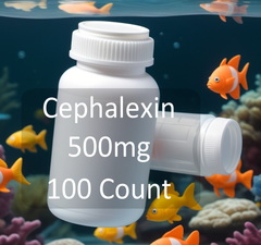 Fish Cephalexin (Keflex) - 500mg (100 Count)