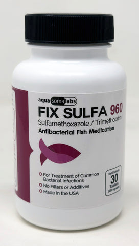 Fish Sulfamethoxazole 800mg / Trimethoprim 160mg (30 Count)